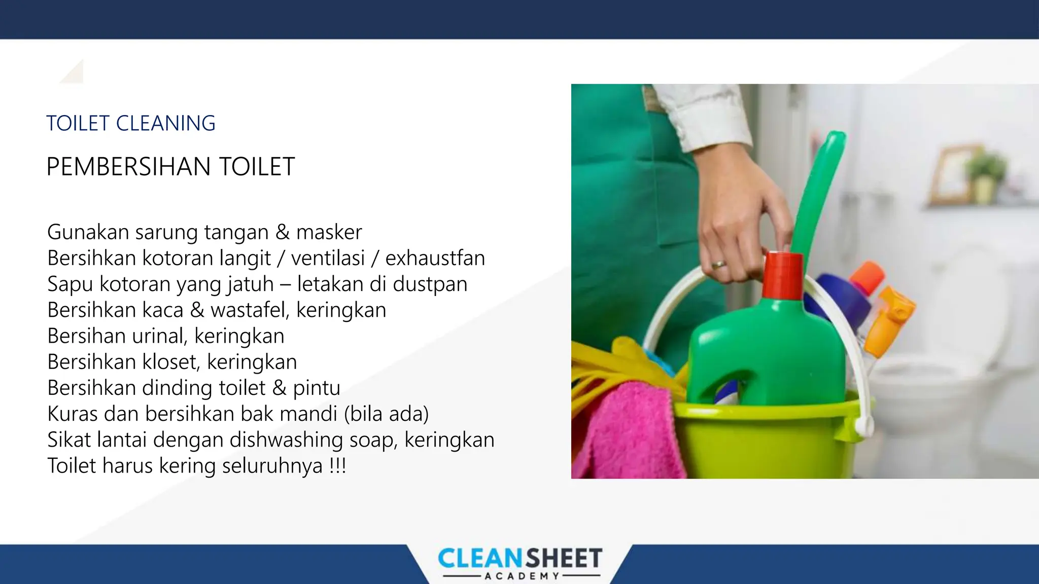 4. metode dalam housekeeping training pptx | PPTX