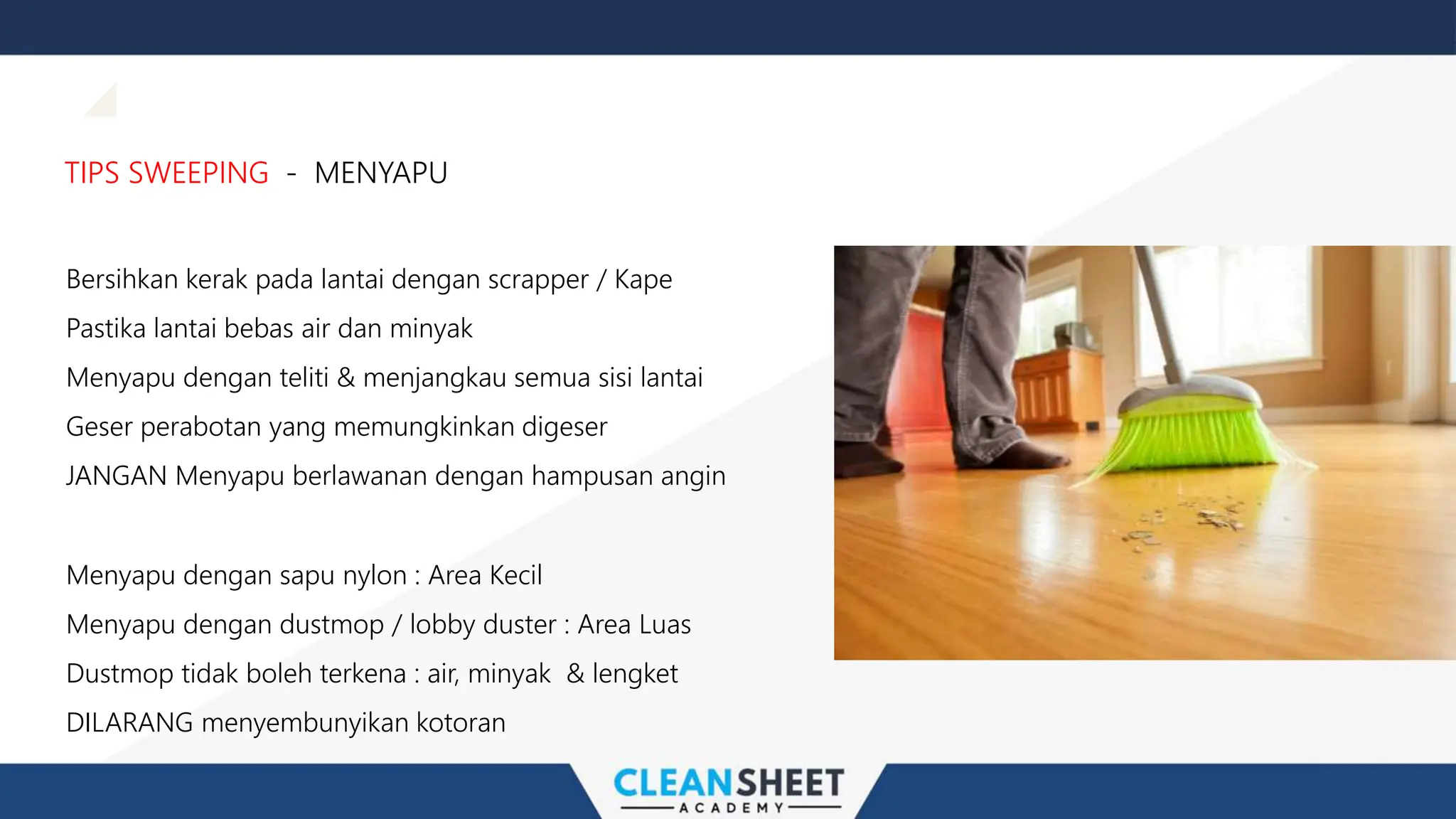 4. metode dalam housekeeping training pptx | PPTX