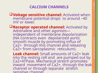 .CALCIUM CHANNEL BLOCKERS. VASODILATORS,PMC 2 | PPTX | Heart and