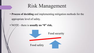 4. MICROBIOLOGICAL RISK ASSESSMENT ON FOODBORNE PATHOGENS (3rd semester ...