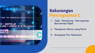 Dasar-Dasar Pemrograman - 4 Bahasa Pemrograman C | PPT | Free Download