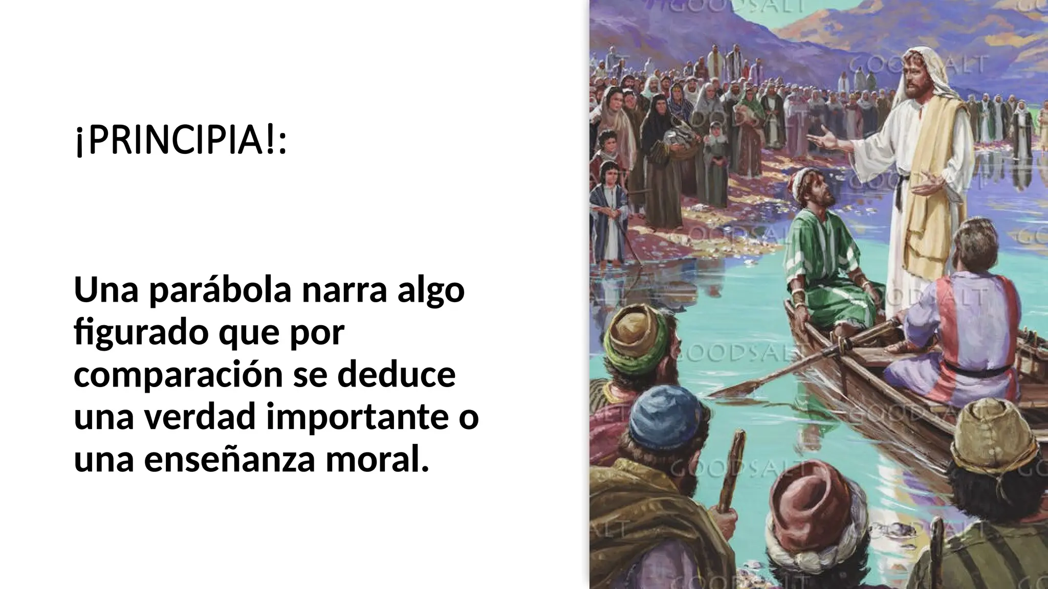 4. Parábolas (de Jesús según el evangelio de Marcos) | PPTX