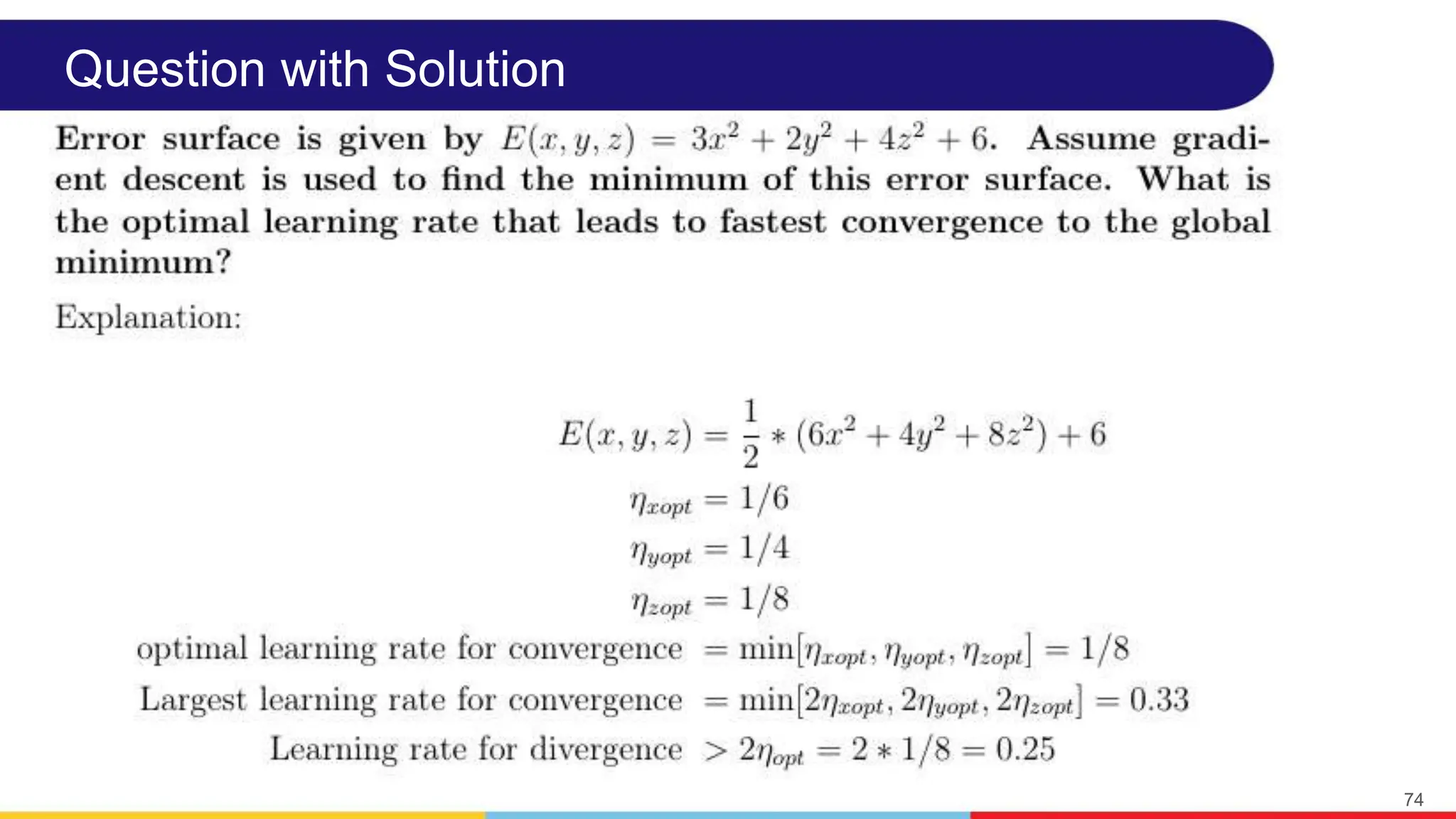 Question with Solution
74
 