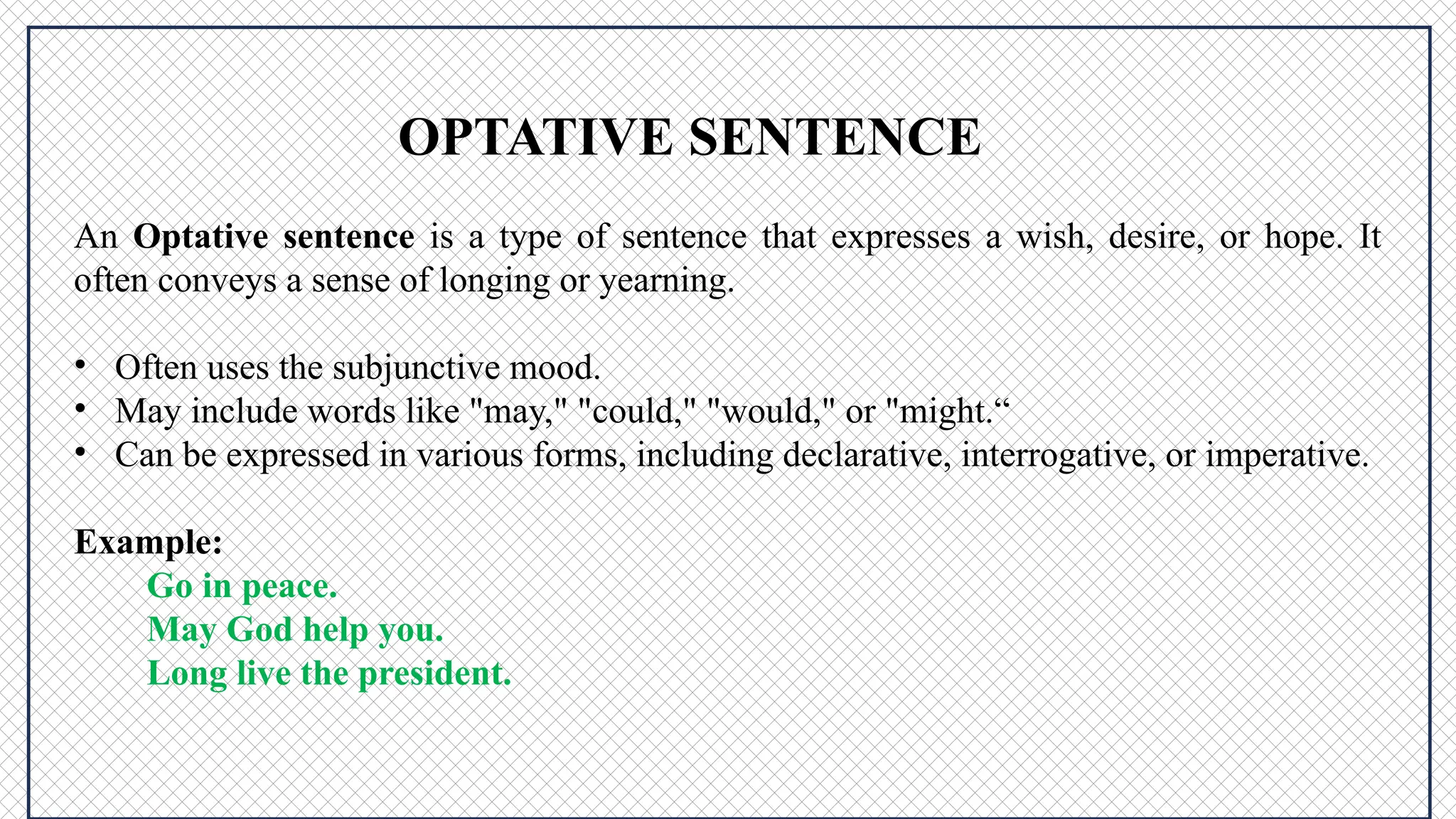 Sentence with it's types & formulas : Grammar | PPT