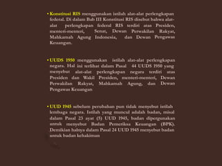 Senat Ris KELEMBAGAAN NEGARA dalam hukum tata negara | PDF