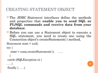 4. Database Connectivity using JDBC .ppt