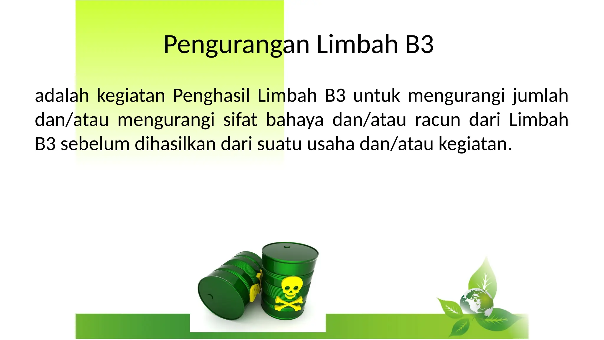 4.5. Minimisasi Limbah B3.pptxffffffffff | PPTX