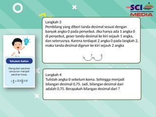 cara menghitung pecahan desimal dengan mudah | PPSX