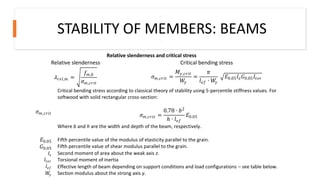 Structural Analysis & Design - Timber design | PDF