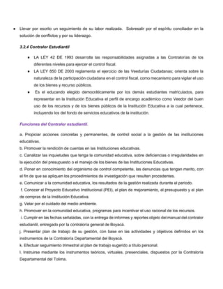 CAPÍTULO 3 MANUAL DE CONVIVENCIA ESCOLAR | PDF