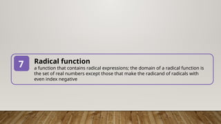 FUNCTIONS AND RELATION DOMAIN AND RANGE OF FUNCTIONS.pptx