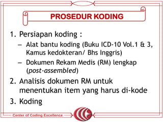 Koding Pec LEAD TERM & TATA CARA KODING ICD-10 DALAM INACBG | PDF