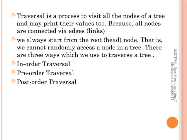 Trees — Tree Terminology – Binary Trees – Binary Search Trees – Tree ...