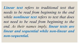 4.3 HYPERTEXT AND READING PATH.pptxxxxxx | PPTX