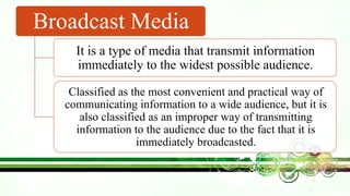 All Media 4. Types of Media (Part 1)- Types of Media and Media Convergence.pptx