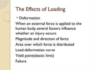 4..Kinetic Concepts for Analyzing Human Motion part (b) load on human ...
