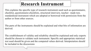 4. Research Design_Research Locale_Sampling MethodResearch Intruments ...