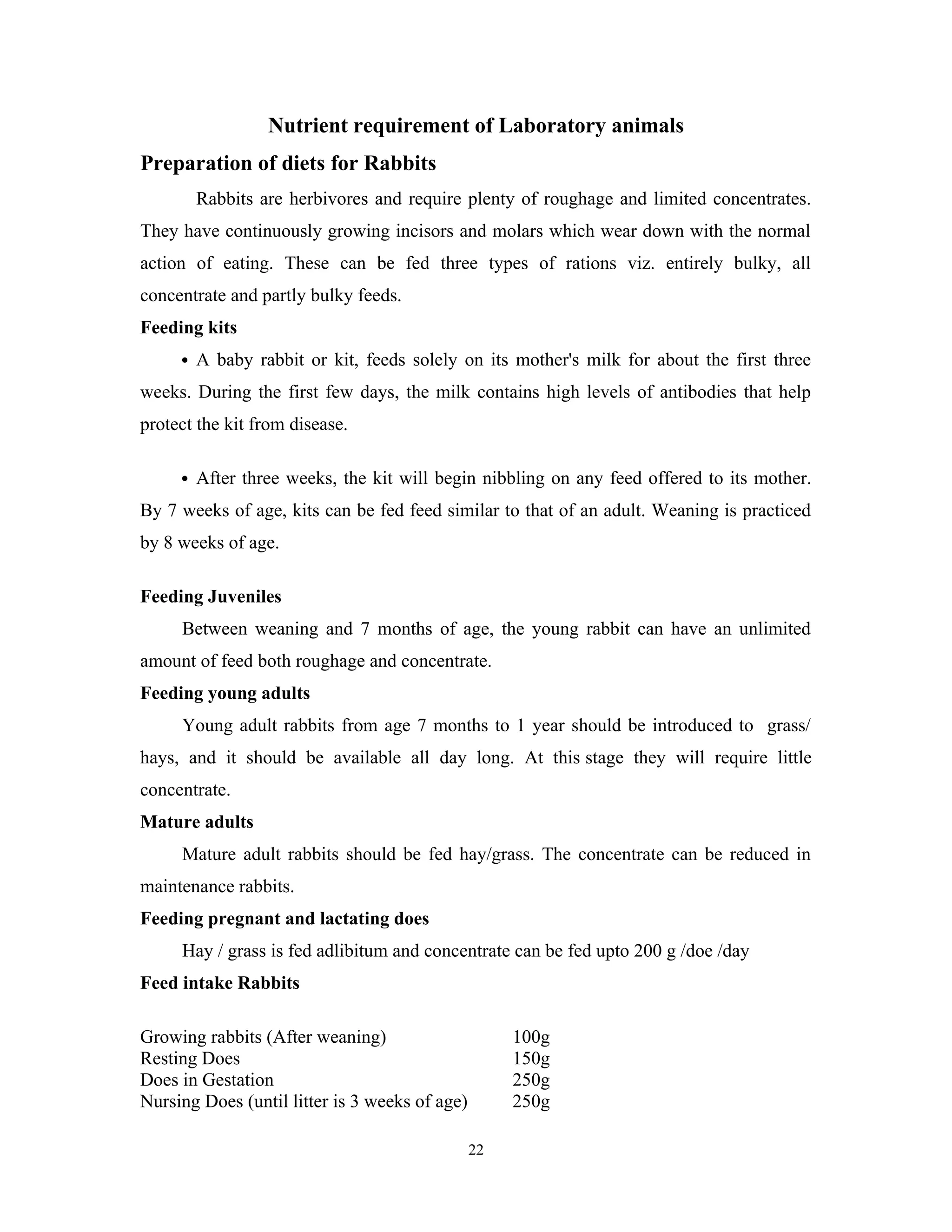 Nutrient requirement of Laboratory animals. | DOC