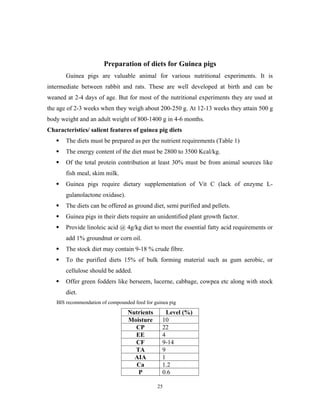 Beautiful view of Fasting And Guinea Pig Nutrient Deficiencies