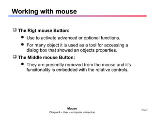 4. User Computer Interface lecture slide | PPT