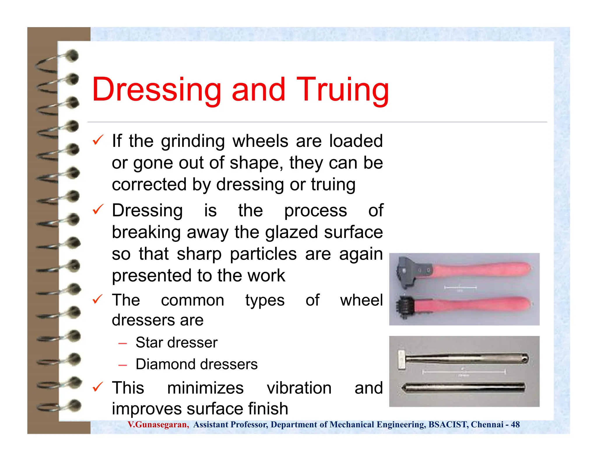 Grinding Process mechanical manufacturing | PDF