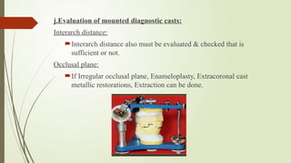 Interarch Distance Measurement 4. Diagnosis and treatment planning in RPD.pptx