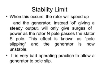 4.0 generator capability curve and operating chart.ppt