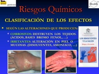 4.- RIESGOSRIESGOS RIESGOS QUIMICOS..ppt