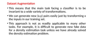 Dataset Augmentation in Deep Learning with NLP Concepts | PPTX