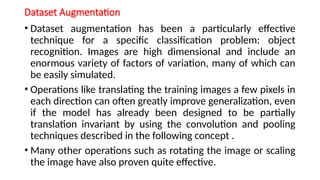 Dataset Augmentation in Deep Learning with NLP Concepts | PPTX