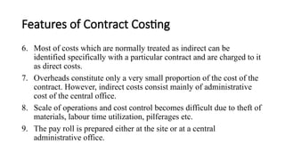 Introduction to Cost Costing: A Contract Accounting Approach | PPTX