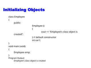 4. Constructors+Destructors.ppt C++ object oriented programming | PPT