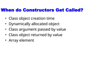 4. Constructors+Destructors.ppt C++ object oriented programming | PPT
