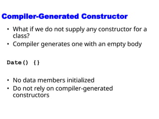 4. Constructors+Destructors.ppt C++ object oriented programming | PPT
