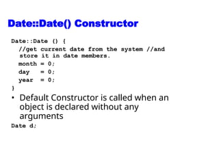 4. Constructors+Destructors.ppt C++ object oriented programming | PPT