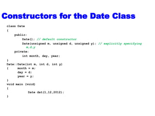 4. Constructors+Destructors.ppt C++ object oriented programming | PPT