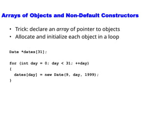 4. Constructors+Destructors.ppt C++ object oriented programming | PPT