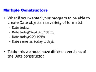4. Constructors+Destructors.ppt C++ object oriented programming | PPT