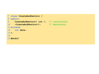 4. Constructors+Destructors.ppt C++ object oriented programming | PPT