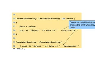 4. Constructors+Destructors.ppt C++ object oriented programming | PPT