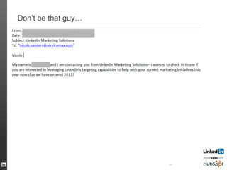 41
Don’t be that guy…
 