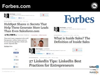 Copyright © InsideSales.com Inc. All Rights Reserved© InsideSales.com Inc.
Forbes.com
 