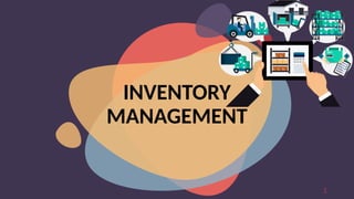 4.2 INVENTORY MANAGEMENT- Effective Inventory Management Strategies for ...