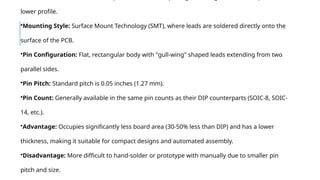4. OP – AMP IC PIN DIAGRAM ANS SPECIFICATIONS.pptx