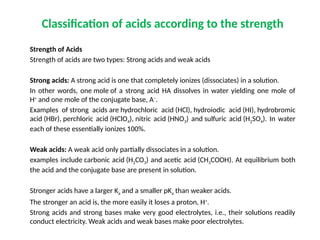Acids and Bases ........................ | PPTX
