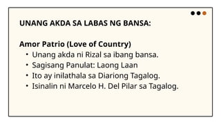 Maikling Talambuhay ni Jose Rizal Part 2 | PPTX