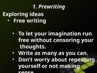 4.-The-Writing-Process 3 types of writing | PPTX