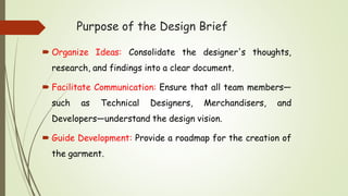 Deign brief,components of design brief.. | PDF