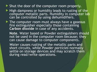 Comprehensive Guide to Computer Handling, Security, and Maintenance | PPT