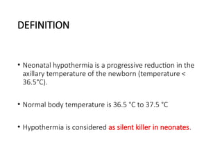 Comprehensive Overview of Neonatal Hypothermia: Causes, Types, and ...